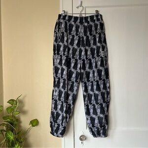 Vans x Opening Ceremony Leopard Black and White Joggers
